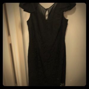 Lacy LBD with sweet heart kneckline